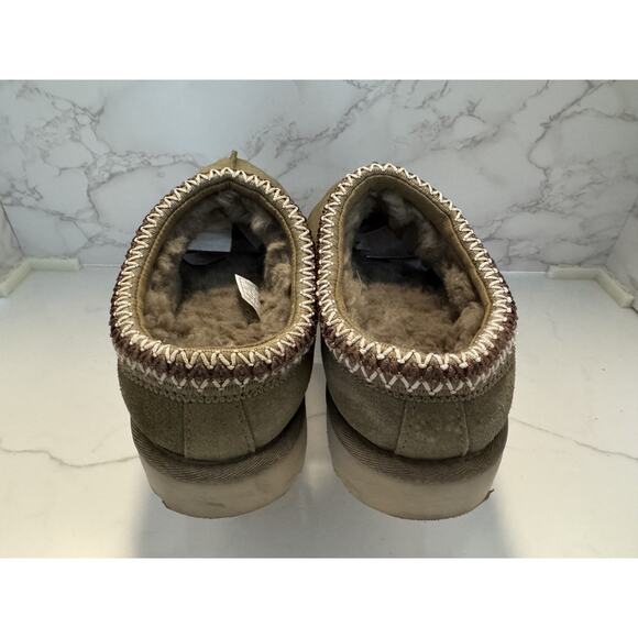 UGG Men's/ Unisex Tasman II Slippers, Moss Green, Size 7 PRE-OWNED - Picture 5 of 7